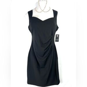 Guess Elegant Black Strapless Dress
